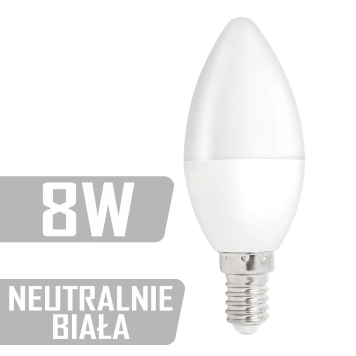 RUM-LUX | LED ŚWIECOWA E14 230V 8W NW | led_swiecowa_e14_230v_8w_nw_[f001].jpg